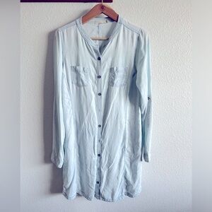 PRANA Denim Blue Casual Dress